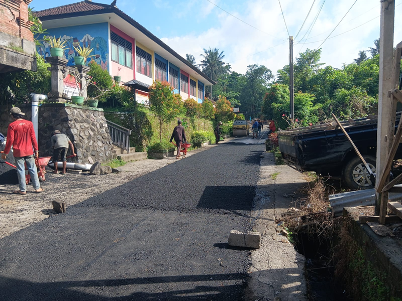 PENASPALAN JALAN DESA