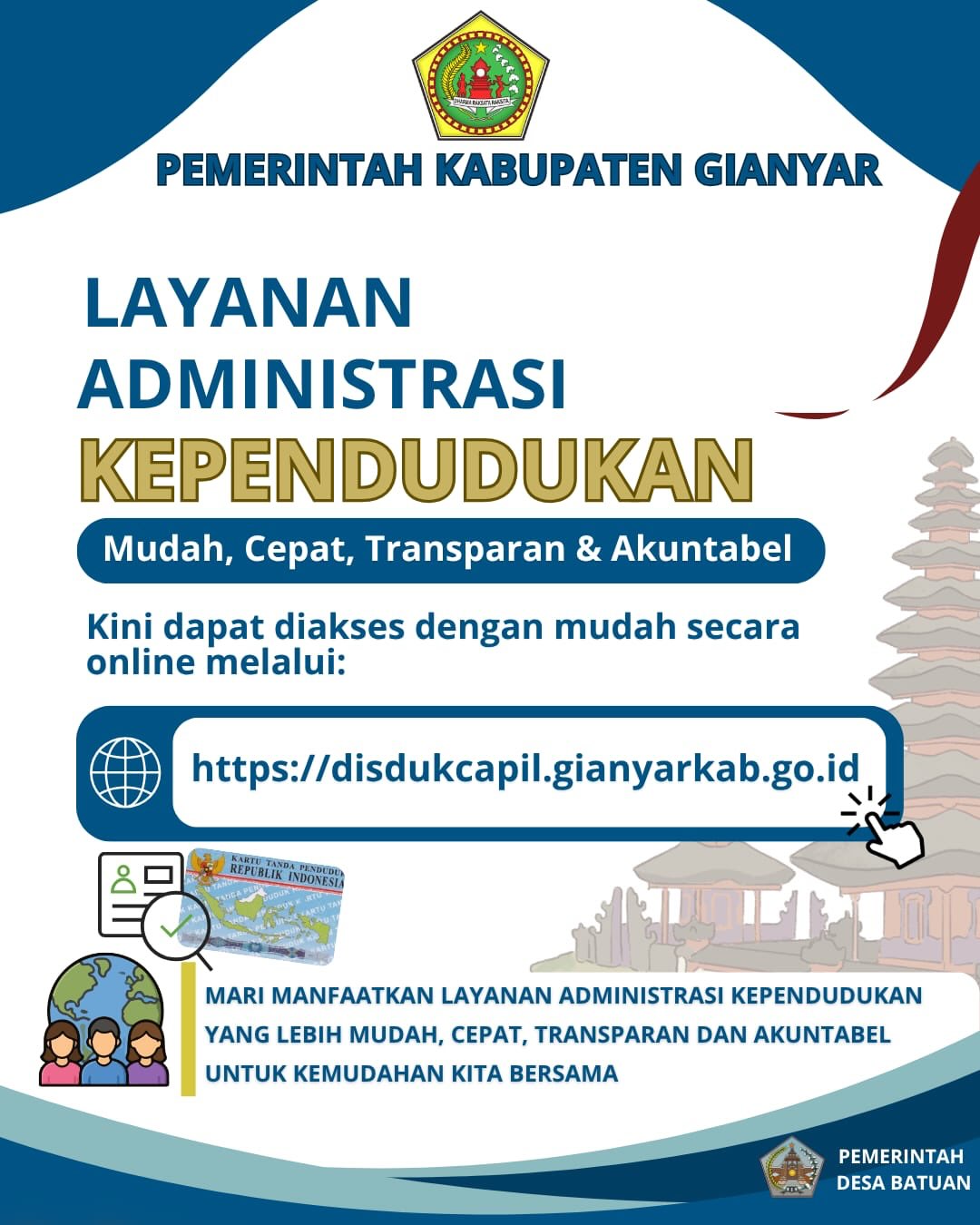 Layanan Administrasi Kependudukan Kini Lebih Mudah dan Cep